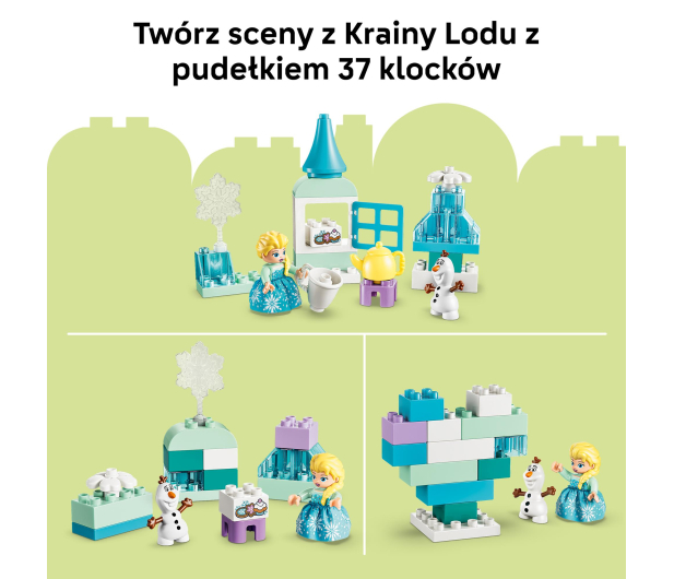 LEGO DUPLO DISNEY 10462 Kraina Lodu Kreatywne pudełko z Elzą i Ol - 1529684 - zdjęcie 6